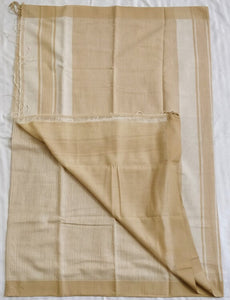 Naturally Dyed Beige Cotton Saree, stylist pallu, gorgeous. elegant, handloom, festive wear, Durga puja, Ganapati, office wear, ethnic collection, traditional dress, beautiful, classy, simple, summer, comfortable, soft, Chanchal bringing art to life.