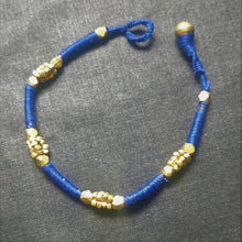 Load image into Gallery viewer, Dokra Blue Anklet