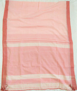 Naturally Dyed Candy Pink Cotton Saree, gorgeous. elegant, handloom, festive wear, Durga puja, Ganapati, office wear, ethnic collection, traditional dress, soft, beautiful, summer, comfortable, classy, Chanchal bringing art to life.