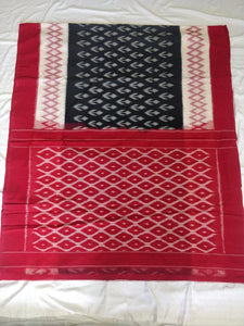 Cottonsaree Madeinindia Chanchal Bringing Art to Life Handloom Red and Black Saree Ethnicwear Officewear