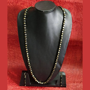 Dokra, brass,  golden, Long Chain Set festive wear Chanchal. 